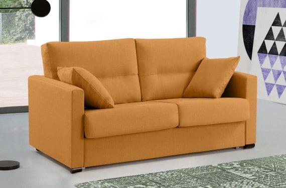 Sofá cama de apertura italiana de tela Aquila de HOME - principal