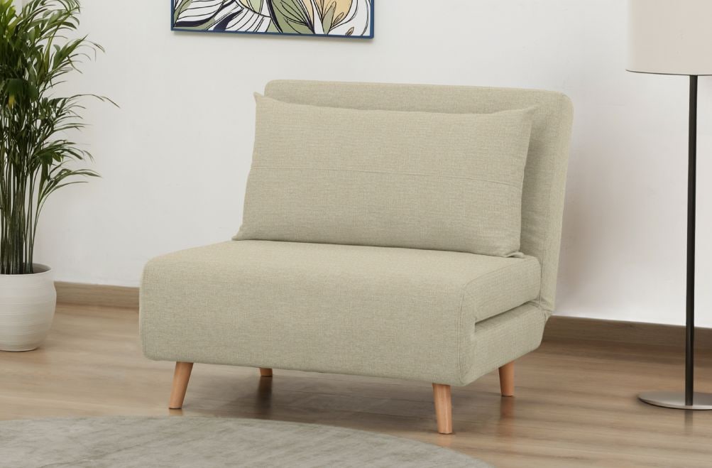 Sofá cama de tela Level de HOME