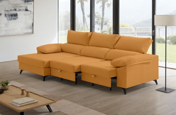 Sofá de tela Hércules de HOME - principal
