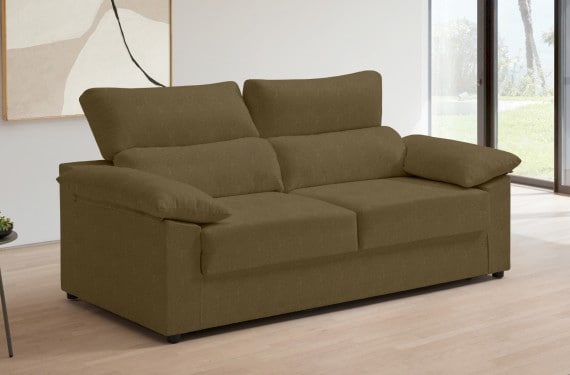 Sofá cama de tela Lecter de HOME - principal