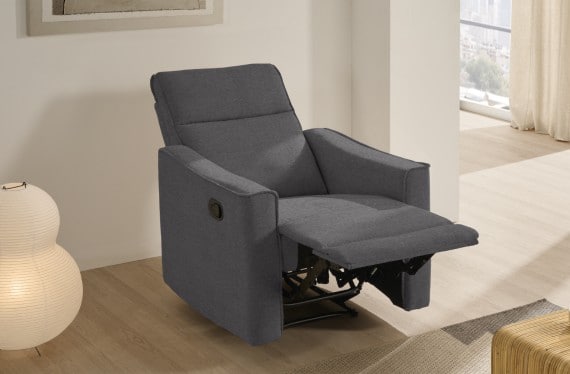 Sillón relax de tela Mikonos de HOME - principal