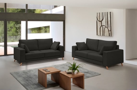 Sofá de tela Bimba de HOME - principal