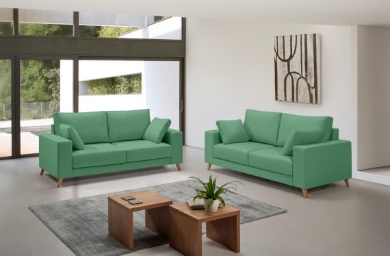 Sofá de tela Bimba de HOME - principal