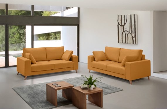 Sofá de tela Bimba de HOME - principal